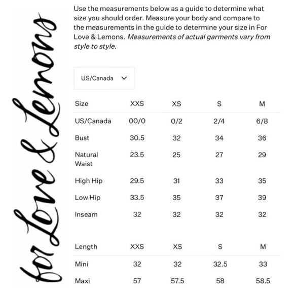 FOR LOVE & LEMONS Millie Maxi Dress (size XS) NWT - Picture 14 of 14